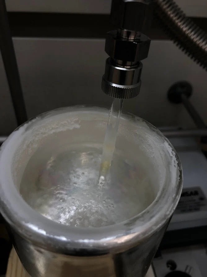 Chlorine in solid form — fluorination byproduct